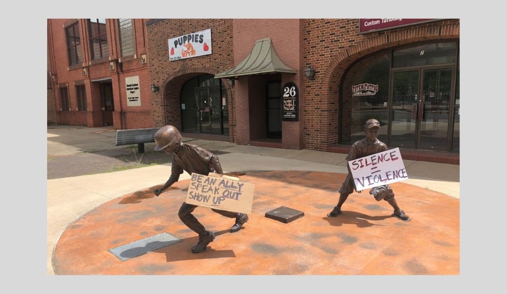 Justice for George Floyd Silence is Violence _ 2020